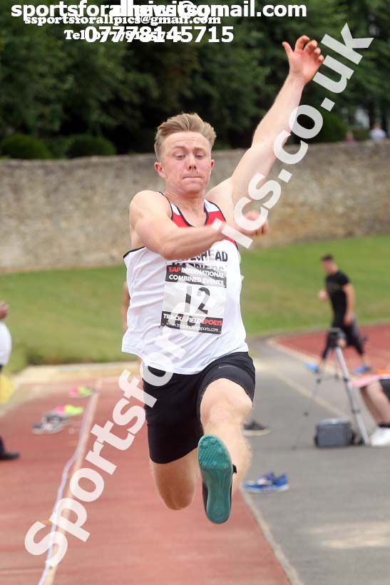 Mens decathlon, EAP International Combined Events, Hexham, Northumberland. Photo: David T. Hewitson/Sports for All Pics
